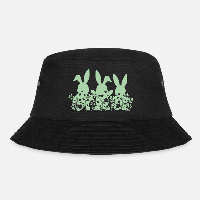 Lapins Fleurs de Pâques - Bob - noir