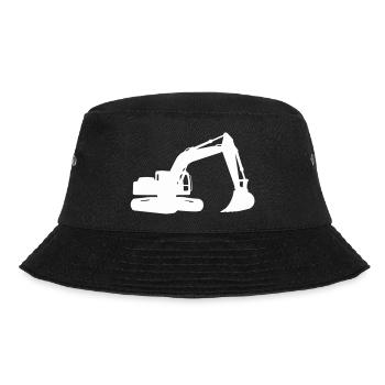 bagger - Bucket Hat - Schwarz - Vorne - Lela (165cm)