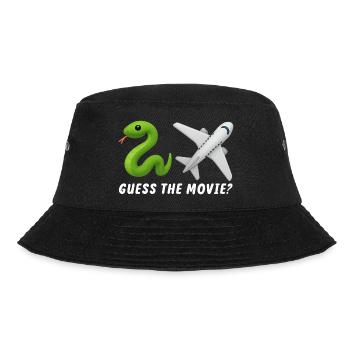 Errate den Film Lustig Humorvoll - Bucket Hat - Schwarz - Vorne - Lela (165cm)