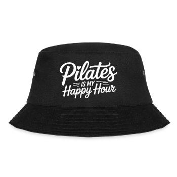 Pilates Is My Happy Hour for Instructors - Bucket Hat - black - Front - Lela (165cm)