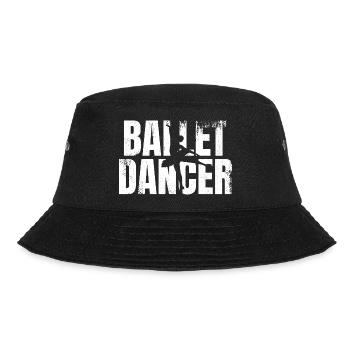 Lustige Ballett Tänzerin - Bucket Hat - Schwarz - Vorne - Lela (165cm)
