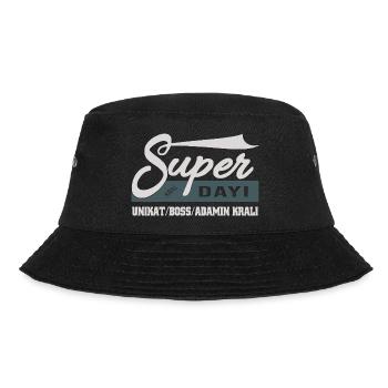 Mein Super Dayi, einzigartig und Chef Türk Onkel - Bucket Hat - black - Front - Lela (165cm)