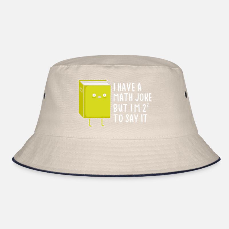 Math Nerd Students University Professor Mathematics Bucket Hat