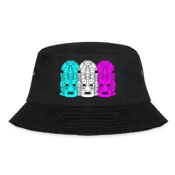 Mayan calendar aztec Inca - Bucket Hat - black - Front - Lela (165cm)
