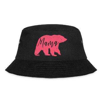 Mama Bear Pink – Cadeau doux pour la fête des mères - Bob - noir - Devant - Lela (165cm)