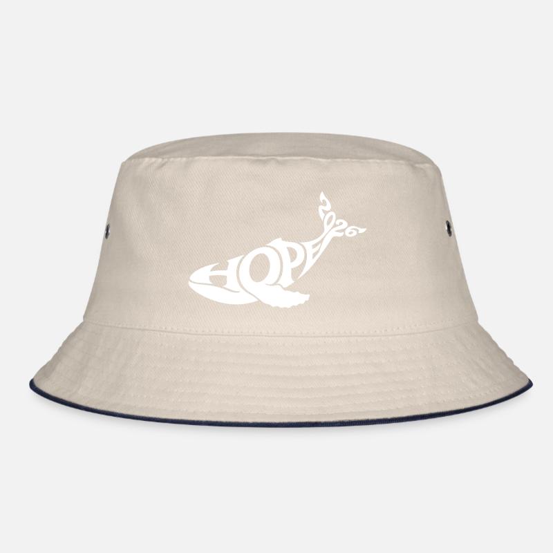 HOPE der Wal Bucket Hat