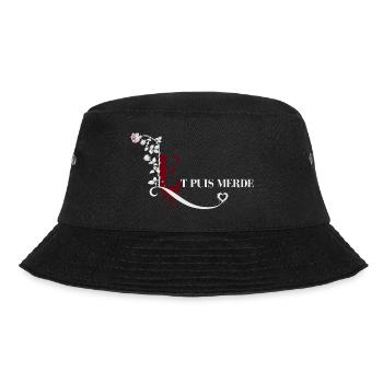 Phrase culte lectrice Dark Romance - Et puis merde - Bob - noir - Devant - Lela (165cm)