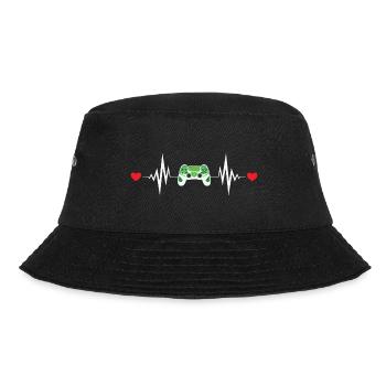Heartbeat Games - Bucket Hat - black - Front - Lela (165cm)