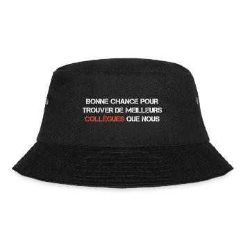Man Humor Co-worker Departure Gift - Bucket Hat - black - Front - Lela (165cm)