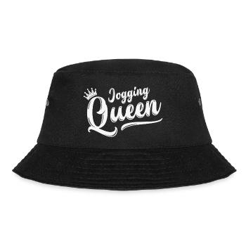 Jogging Queen Queen Jogging Running Sports Gift - Bucket Hat - black - Front - Lela (165cm)