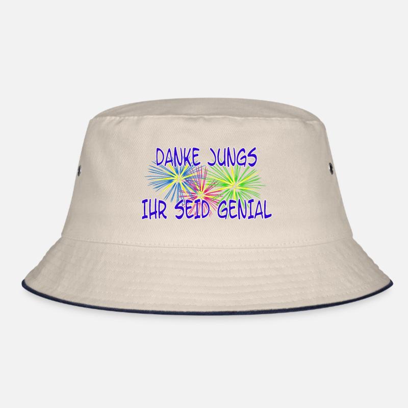 DANKE JUNGS - IHR SEID GENIAL Bucket Hat