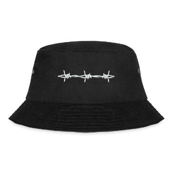 Barbed Wire - Bucket Hat - black - Front - Lela (165cm)