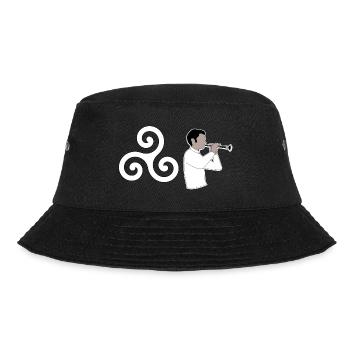 bagad gift t-shirt - Bucket Hat - black - Front - Lela (165cm)