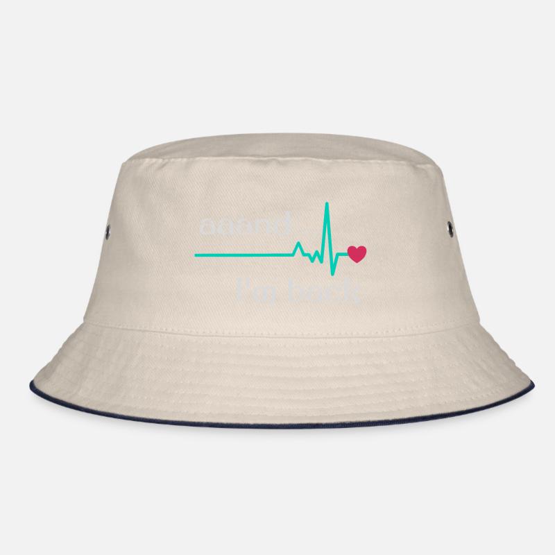 Aaand I'm back, Heart Attack Survivor Bucket Hat