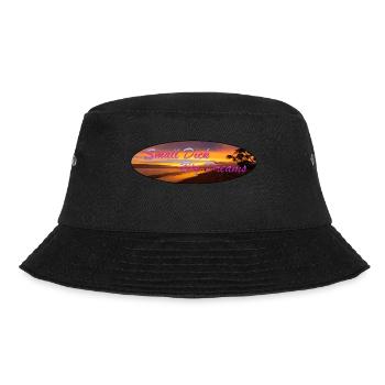 Small Dick Big Dreams Kleiner Lörres Große Träume - Bucket Hat - Schwarz - Vorne - Lela (165cm)