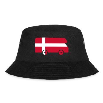 Camper Danemark Voyage Vacances Camper Autocollant - Bob - noir - Devant - Lela (165cm)
