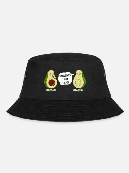 Avocat Parfois je me sens vide graphique - Bob - noir