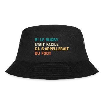 Si Le Rugby etait Facile ca s'appellerait du Foot - Bob - noir - Devant - Lela (165cm)
