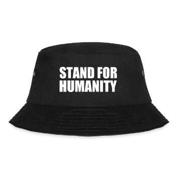 Stand for humanity - Bucket Hat - black - Front - Lela (165cm)