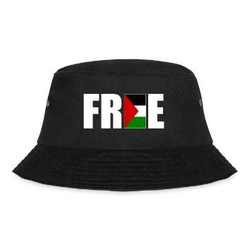 Free palestine - Bucket Hat - black - Front - Lela (165cm)