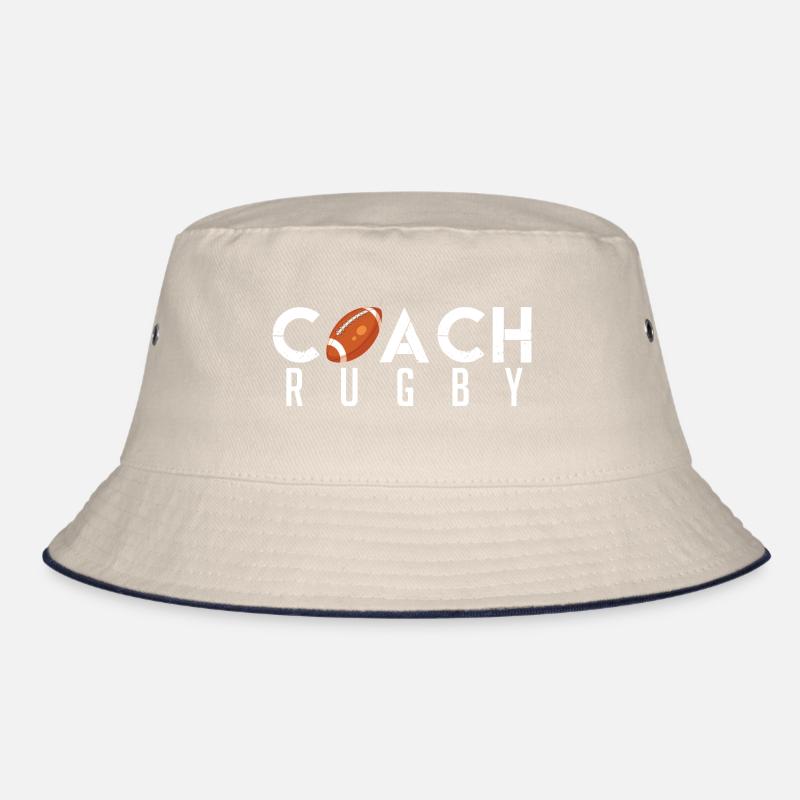 Trainer-Rugby | Das beste Rugby-Trainer-Geschenk Bucket Hat