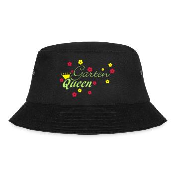 Gartenqueen - Bucket Hat - Schwarz - Vorne - Lela (165cm)