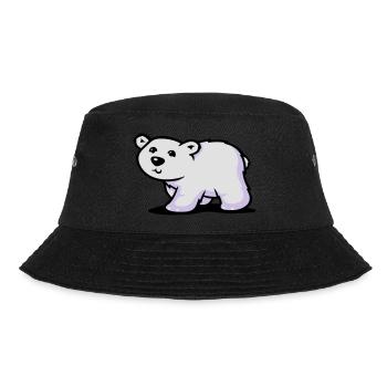 Eisbär - Bucket Hat - Schwarz - Vorne - Lela (165cm)