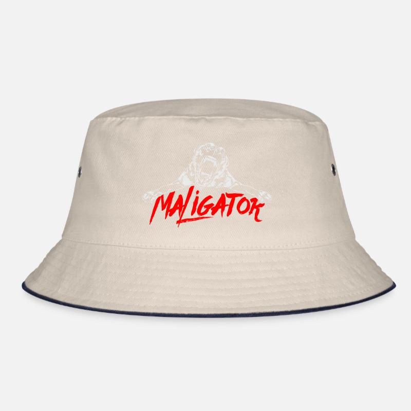 Maligator - Belgian Malinois Dog Dog Wilsigns Bucket Hat