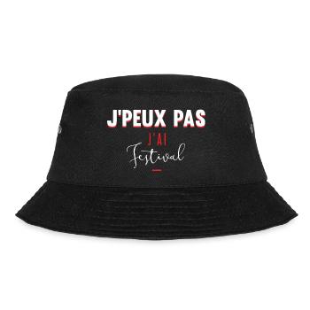 j'peux pas j'ai festival - Bob - noir - Devant - Lela (165cm)