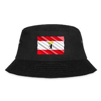 berlin - Bucket Hat - Schwarz - Vorne - Lela (165cm)