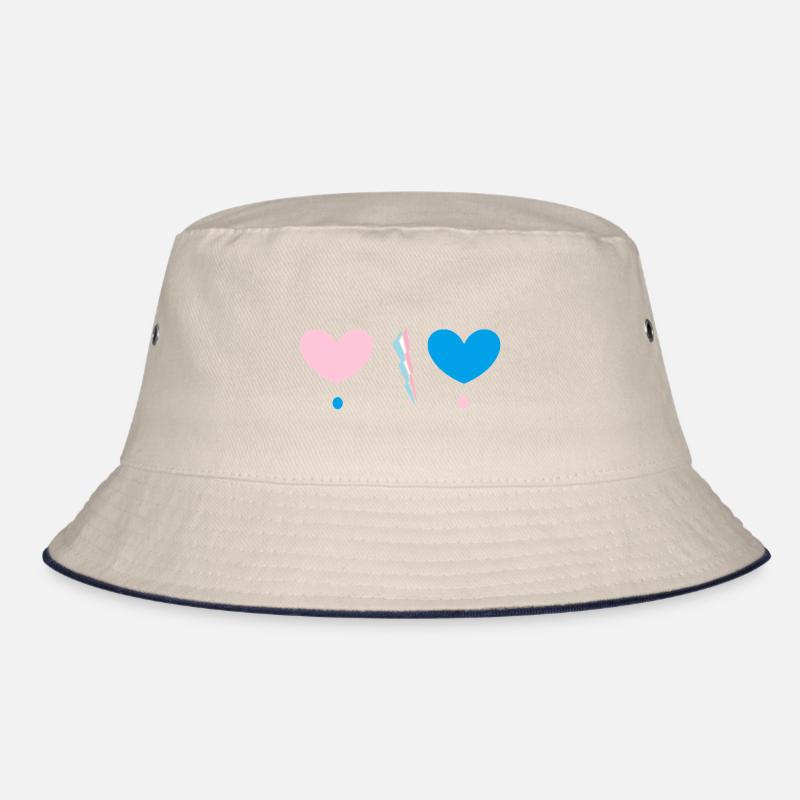 Zwei Herzen Bucket Hat