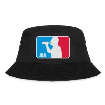jga männer saufen - Bucket Hat - Schwarz - Vorne - Lela (165cm)