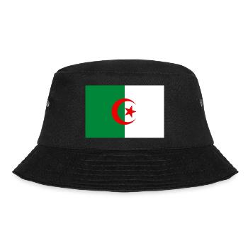 Algeria flag - Bucket Hat - black - Front - Lela (165cm)