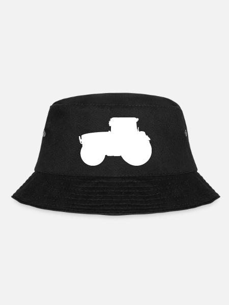 Traktor Trecker Ackerschlepper Schlepper - Bucket Hat - Schwarz