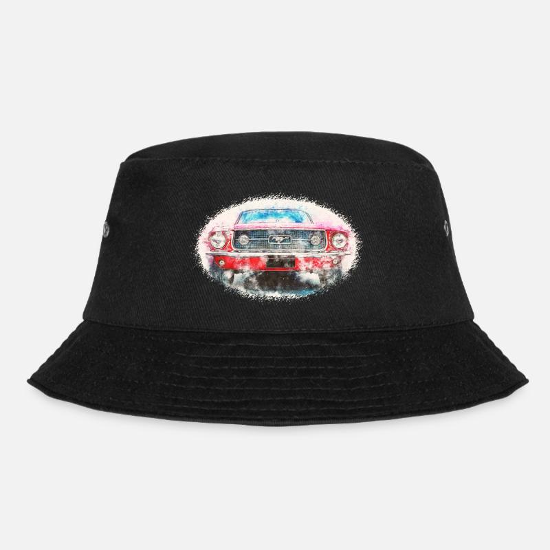 Auto - Bucket Hat - Schwarz