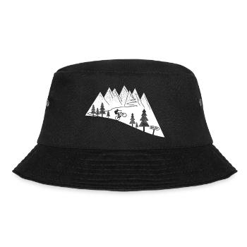 Mountain Bike Bicycle Cycling - Bucket Hat - black - Front - Lela (165cm)