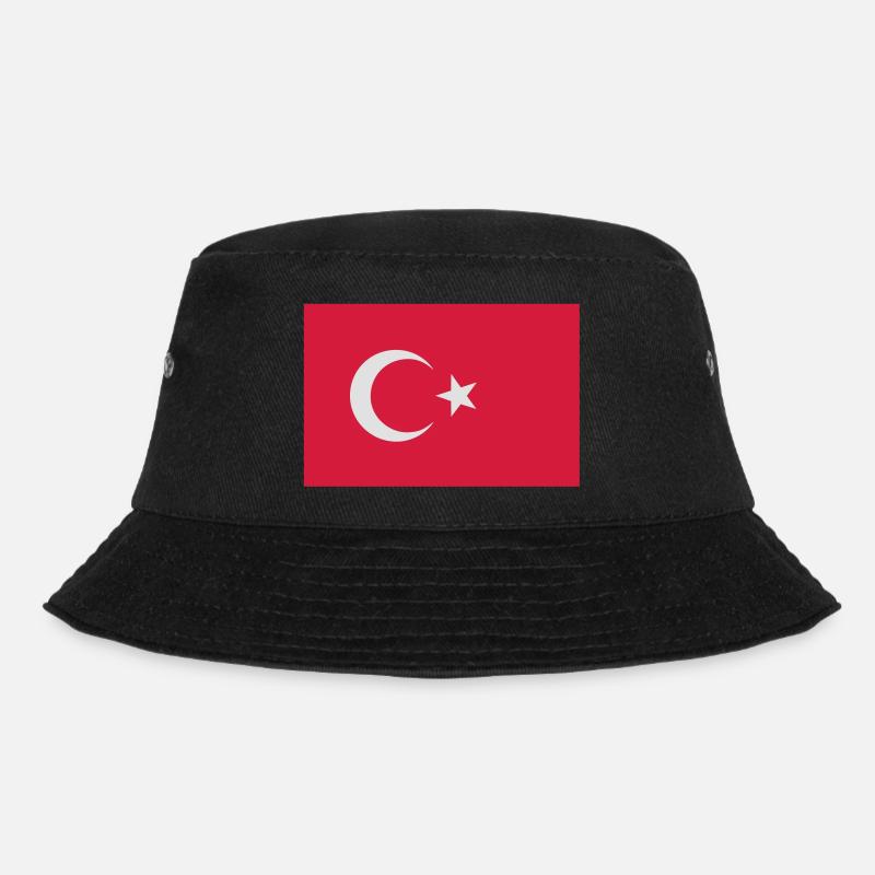Drapeau turc - Bob - noir