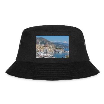 Monaco Stadthafen Küste - Bucket Hat - Schwarz - Vorne - Lela (165cm)