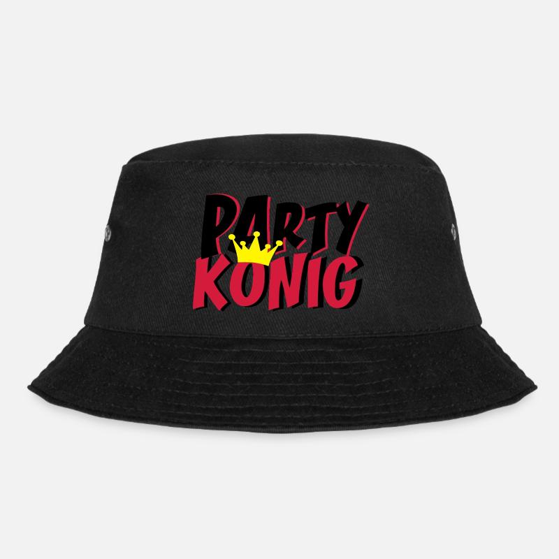 Party King - Bucket Hat - black