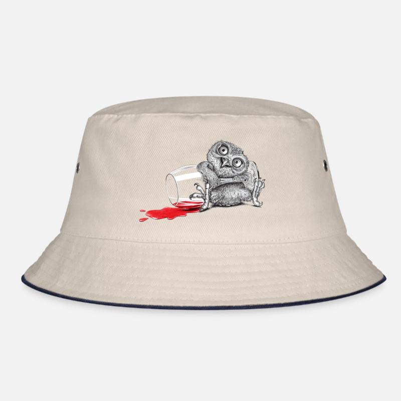 Beschwipste Eule Bucket Hat