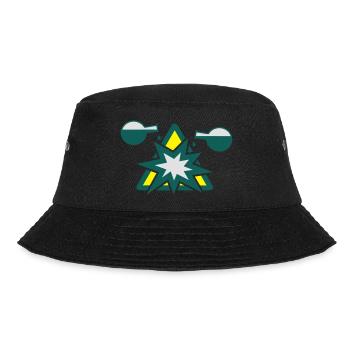 explosiv_3c - Bucket Hat - Schwarz - Vorne - Lela (165cm)