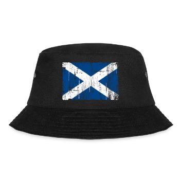 Schottland - Bucket Hat - Schwarz - Vorne - Lela (165cm)