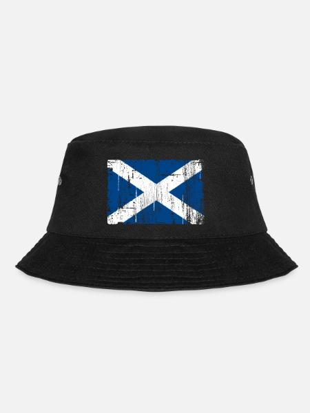 Schottland - Bucket Hat - Schwarz