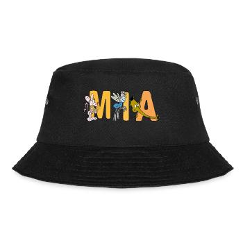 Mia - Bucket Hat - Schwarz - Vorne - Lela (165cm)