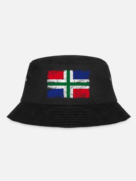 Groningen - Bucket Hat - Schwarz