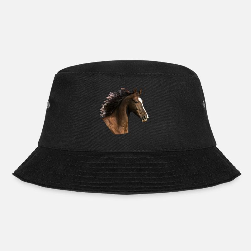 Tête de cheval - Bob - noir