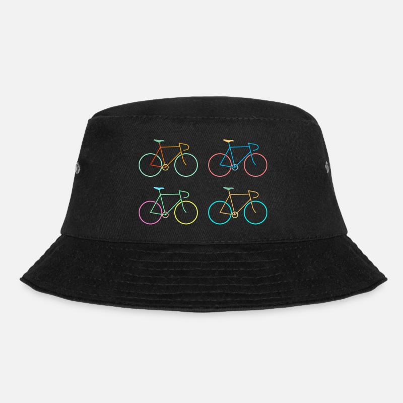 Vélo de course coloré - Bob - noir