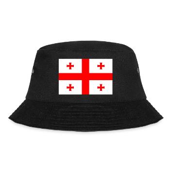 Drapeau de la Géorgie - Bob - noir - Devant - Lela (165cm)