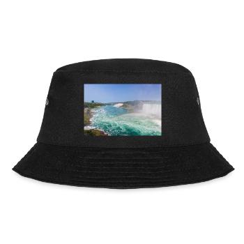 Kanada Ontario Niagara Falls American and Canadian - Bucket Hat - Schwarz - Vorne - Lela (165cm)