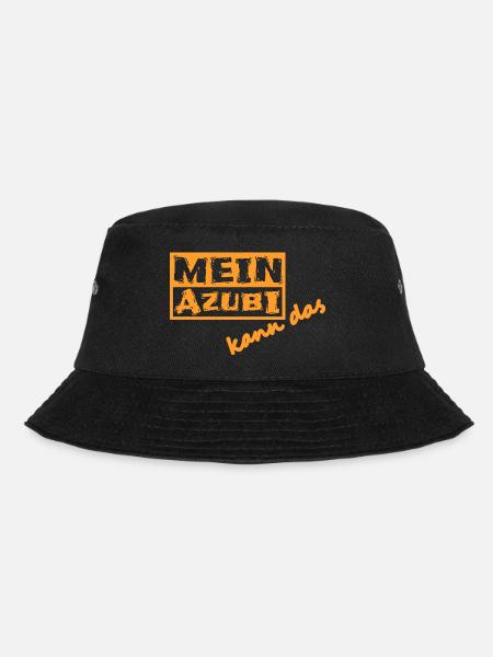 Mein Azubi kann das - Bucket Hat - Schwarz